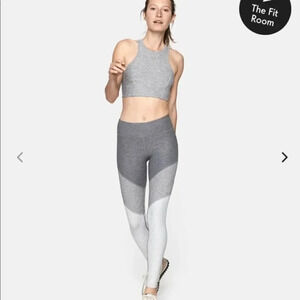Outdoor Voices Springs 7/8 Leggings Grey Athletic Active Workout Yoga Sz. M